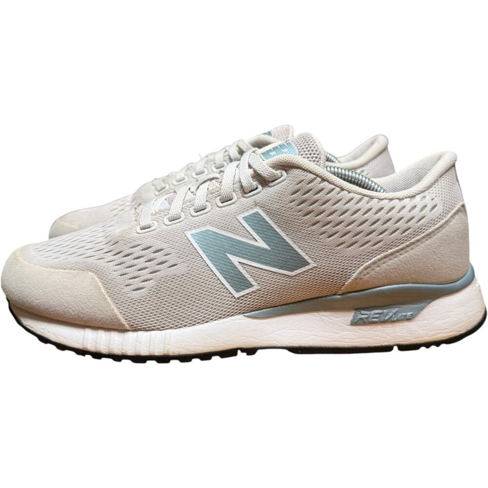 NEW BALANCE Women's 8 Light Gray Blue Sneakers WL005PMB Shoes *READ